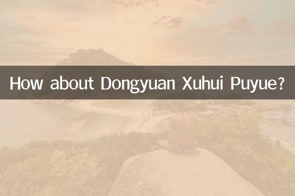 ماذا عن دونغيوان كسوهوي بويو؟