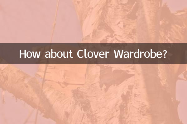 Как насчет гардероба Clover?