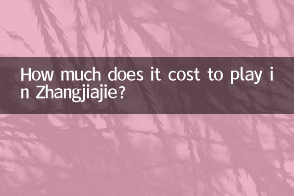 張家界玩多少錢