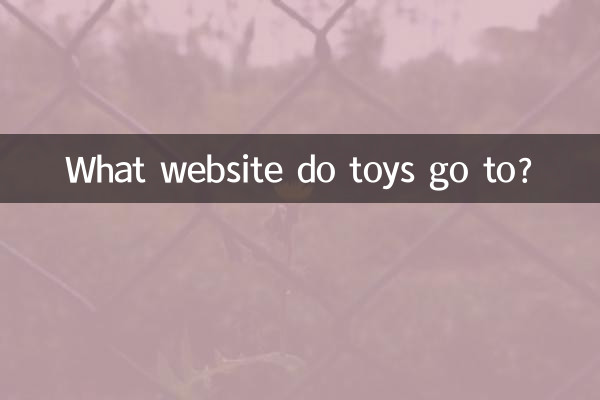 ¿A qué sitio web van los juguetes?