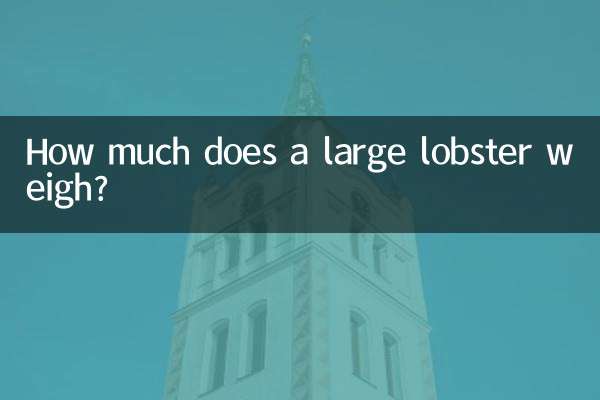 Wie viel wiegt ein großer Hummer?