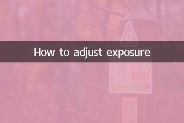 So passen Sie die Belichtung an