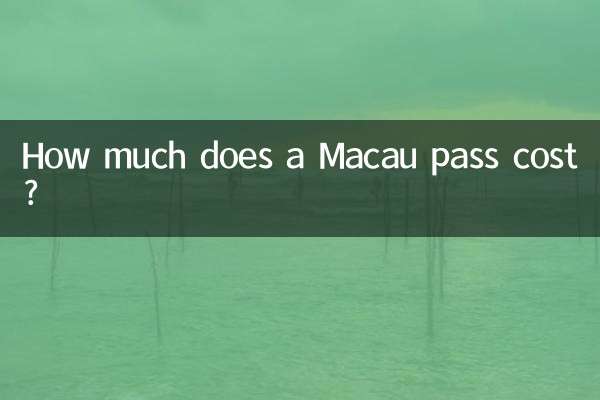 Wie viel kostet ein Macau-Pass?