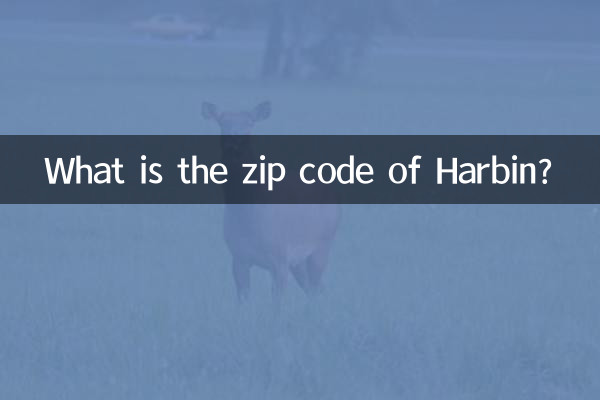 ハルビンの郵便番号は何ですか?