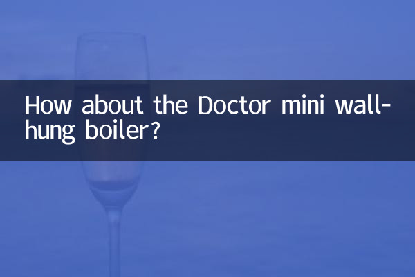 Wie wäre es mit dem Doctor Mini-Wandheizkessel?