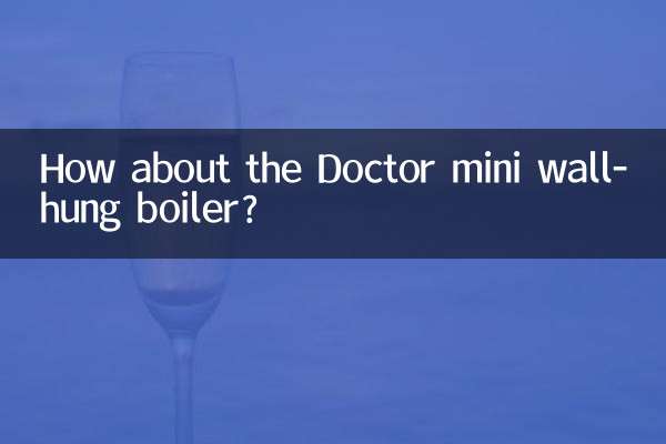 How about the Doctor mini wall-hung boiler?