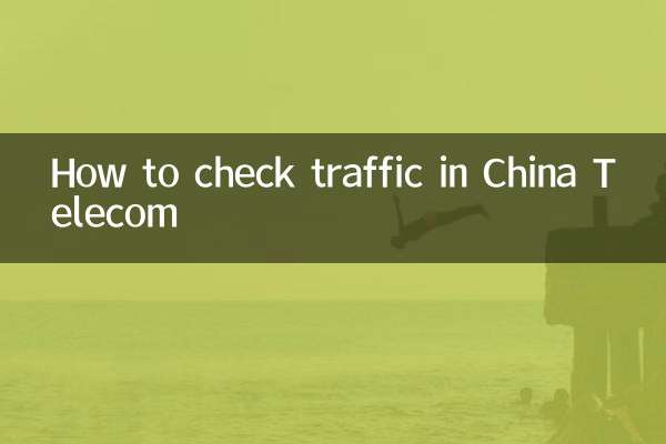 Cómo comprobar el tráfico en China Telecom