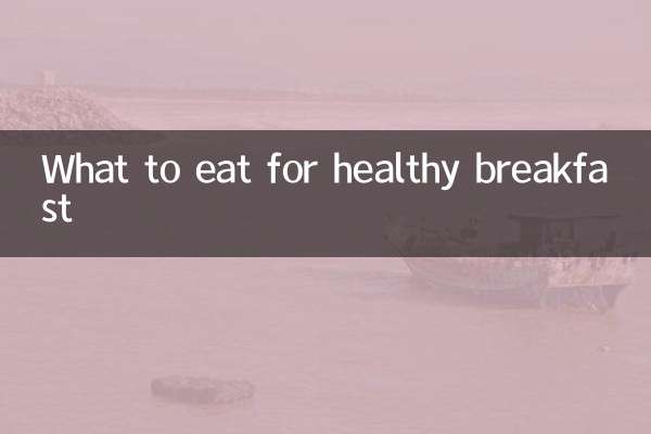 O que comer no café da manhã saudável