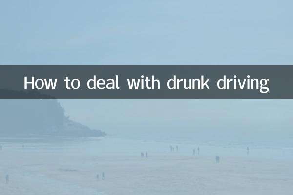 Come affrontare la guida in stato di ebbrezza