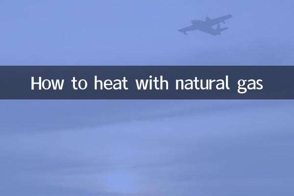 প্রাকৃতিক গ্যাস দিয়ে কীভাবে গরম করবেন