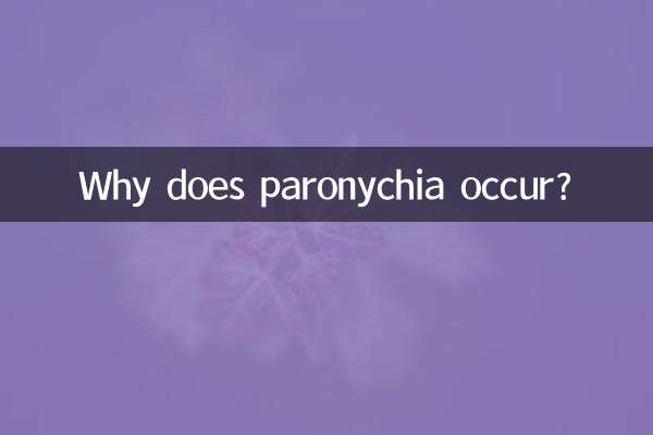 Warum tritt Paronychie auf?