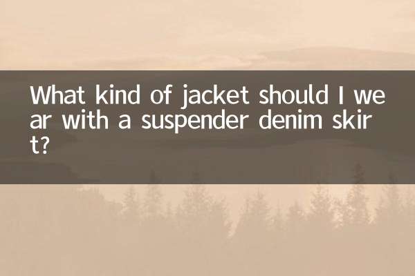 Que tipo de jaqueta devo usar com saia jeans suspensa?