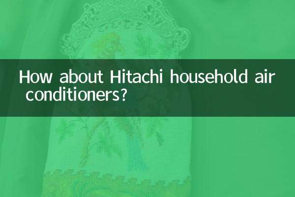 How about Hitachi household air conditioners?