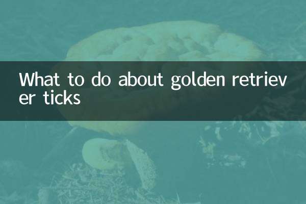 Que faire contre les tiques du golden retriever