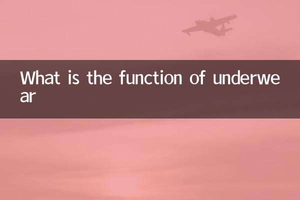 下着の役割とは何ですか