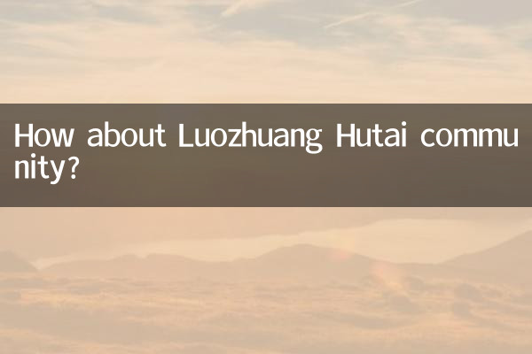 Que tal a comunidade Luozhuang Hutai?