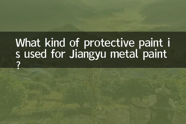 Какая защитная краска используется для краски по металлу Jiangyu?