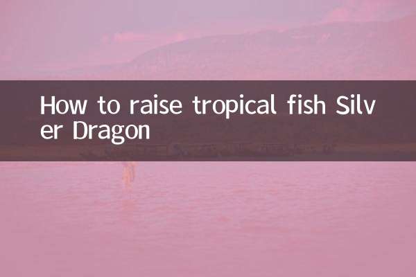 How to raise tropical fish Silver Dragon