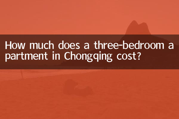 重慶三室一廳多少錢