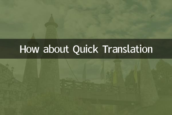 How about Quick Translation