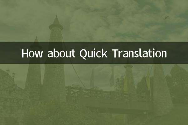 How about Quick Translation