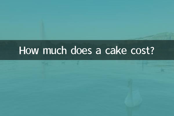 How much does a cake cost?