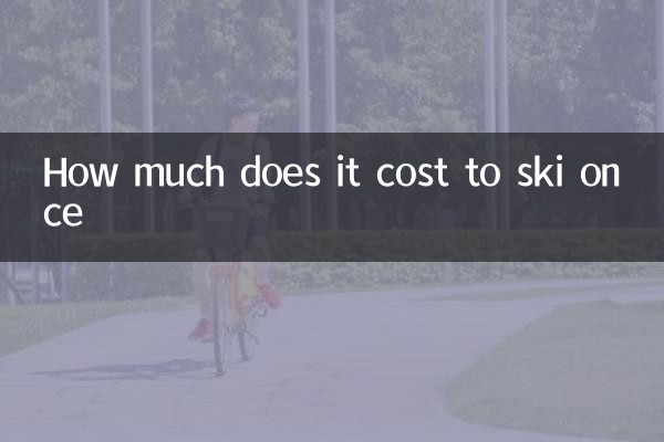 How much does it cost to ski once