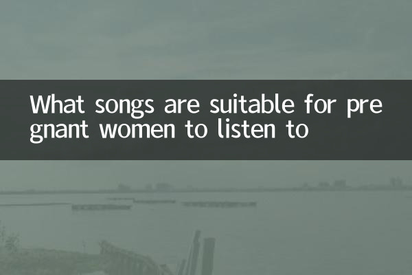 Quelles chansons conviennent aux femmes enceintes à écouter