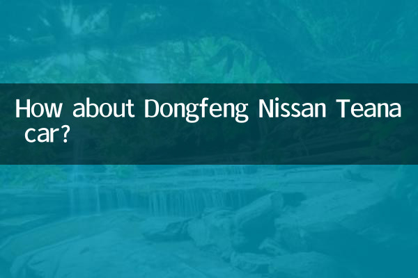 ¿Qué tal el coche Dongfeng Nissan Teana?