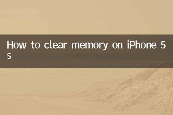 iPhone 5s पर मेमोरी कैसे साफ़ करें