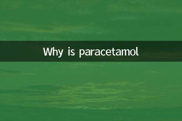 Why is paracetamol