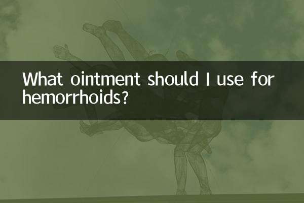 Quale pomata dovrei usare per le emorroidi?