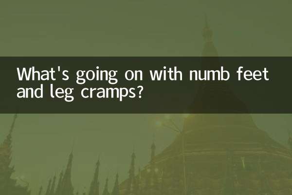 Was ist mit tauben Füßen und Beinkrämpfen los?