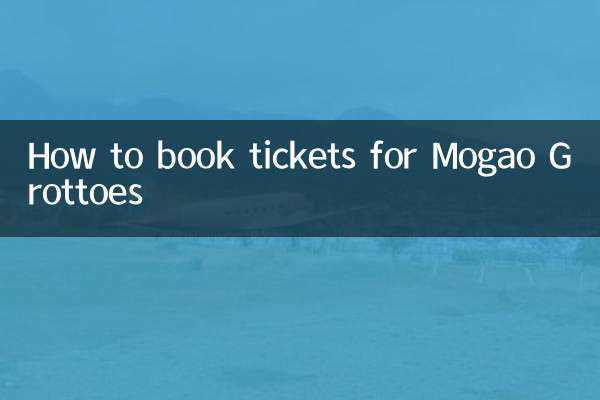 So buchen Sie Tickets für die Mogao-Grotten