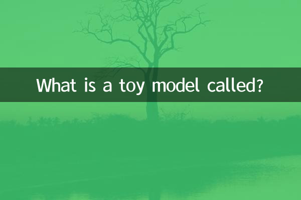 What is a toy model called?