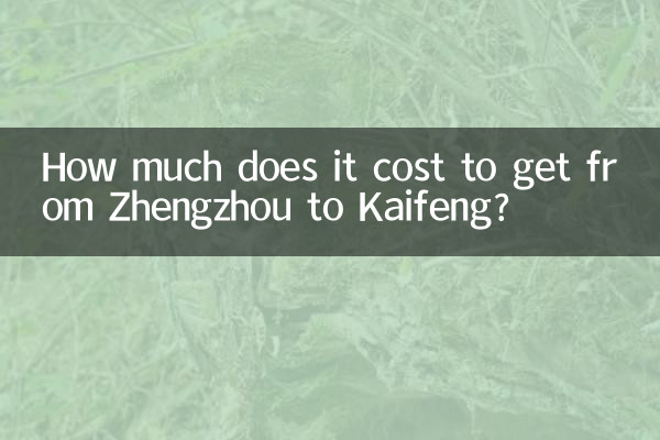 هزینه رفتن از ژنگژو به کایفنگ چقدر است؟