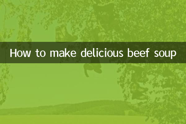 Como fazer uma deliciosa sopa de carne