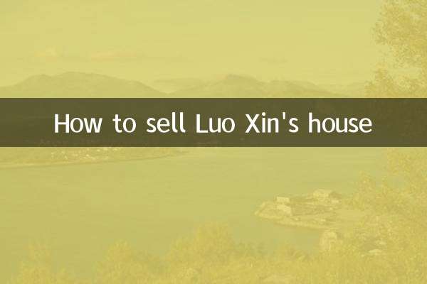 Come vendere la casa di Luo Xin