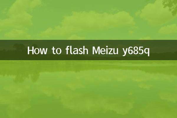 Comment flasher le Meizu y685q