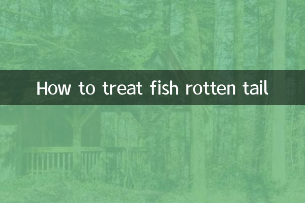 How to treat fish rotten tail