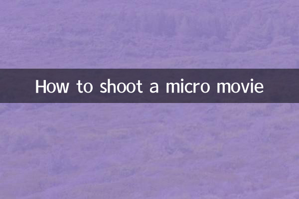 Cómo grabar una micropelícula