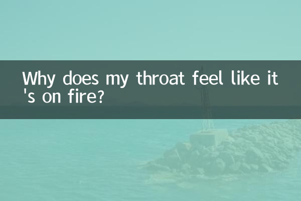 Perché mi sembra che la gola sia in fiamme?