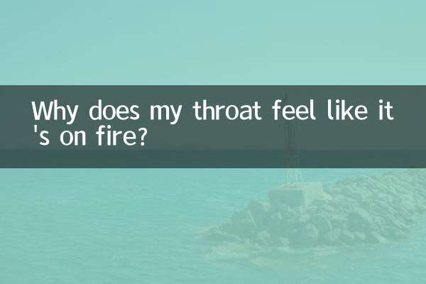 喉嚨像火燒是怎麼回事