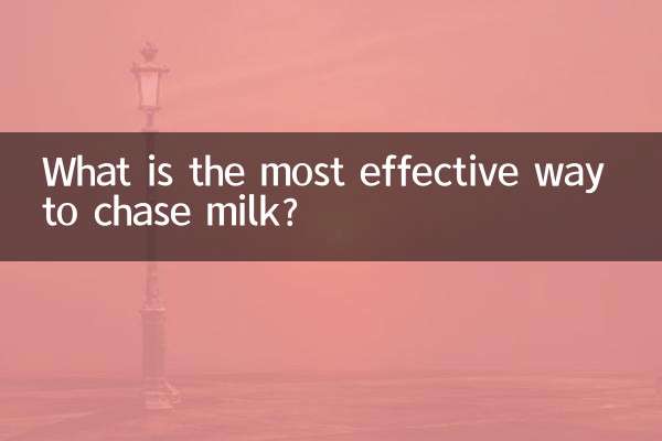 Какой самый эффективный способ получить молоко?