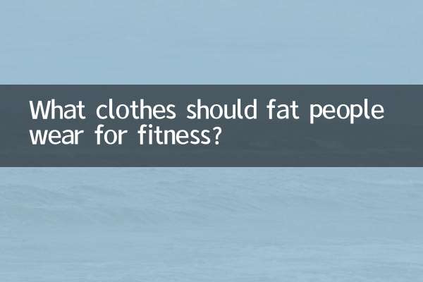 Welche Kleidung sollten dicke Menschen zum Fitness tragen?