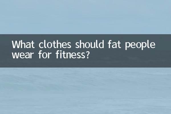 Welche Kleidung sollten dicke Menschen zum Fitness tragen?
