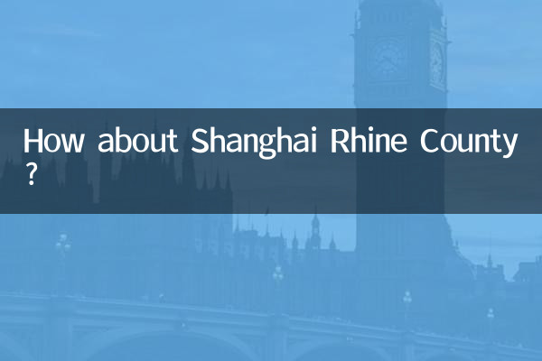 شنگھائی رائن کاؤنٹی کے بارے میں کیا خیال ہے؟
