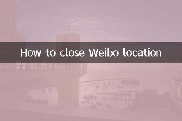 So schließen Sie den Weibo-Standort
