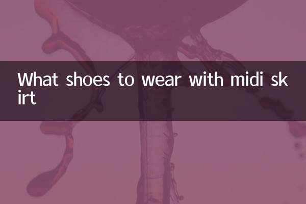 Welche Schuhe zum Midirock tragen?