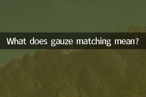 गॉज़ मिलान का क्या अर्थ है?